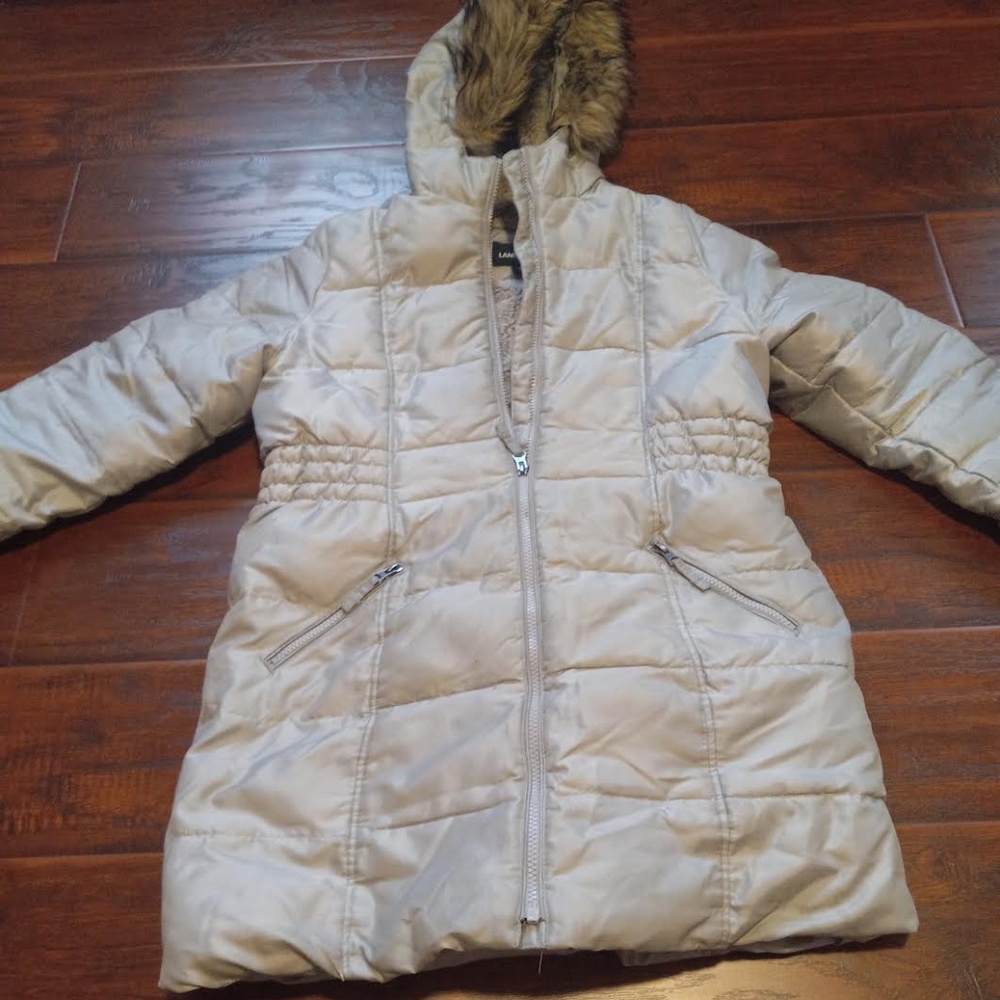 Lands end Gray winter coat